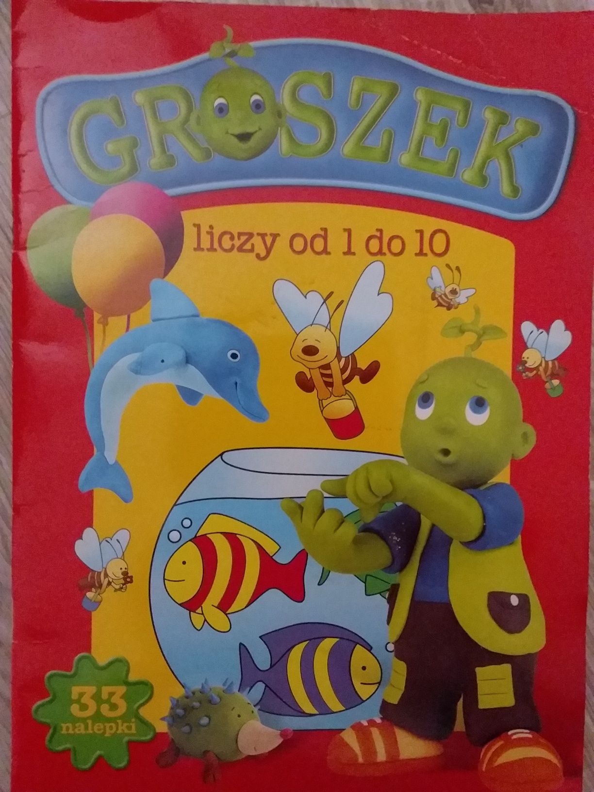 Liczę od 1 do 10 Groszek nauka liczenia