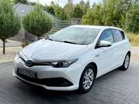 Toyota Auris 2017, 1.8 HYBRYDA, biały, LED, NAVI, KAMERA,oryginał lakier i przebieg