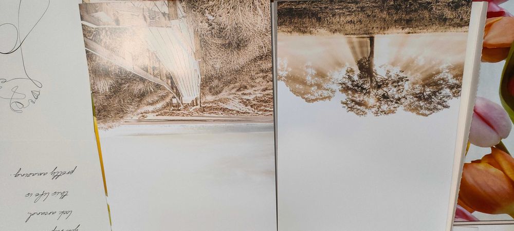 Zestaw plakatów Astoria Beige Sonnenuntergang