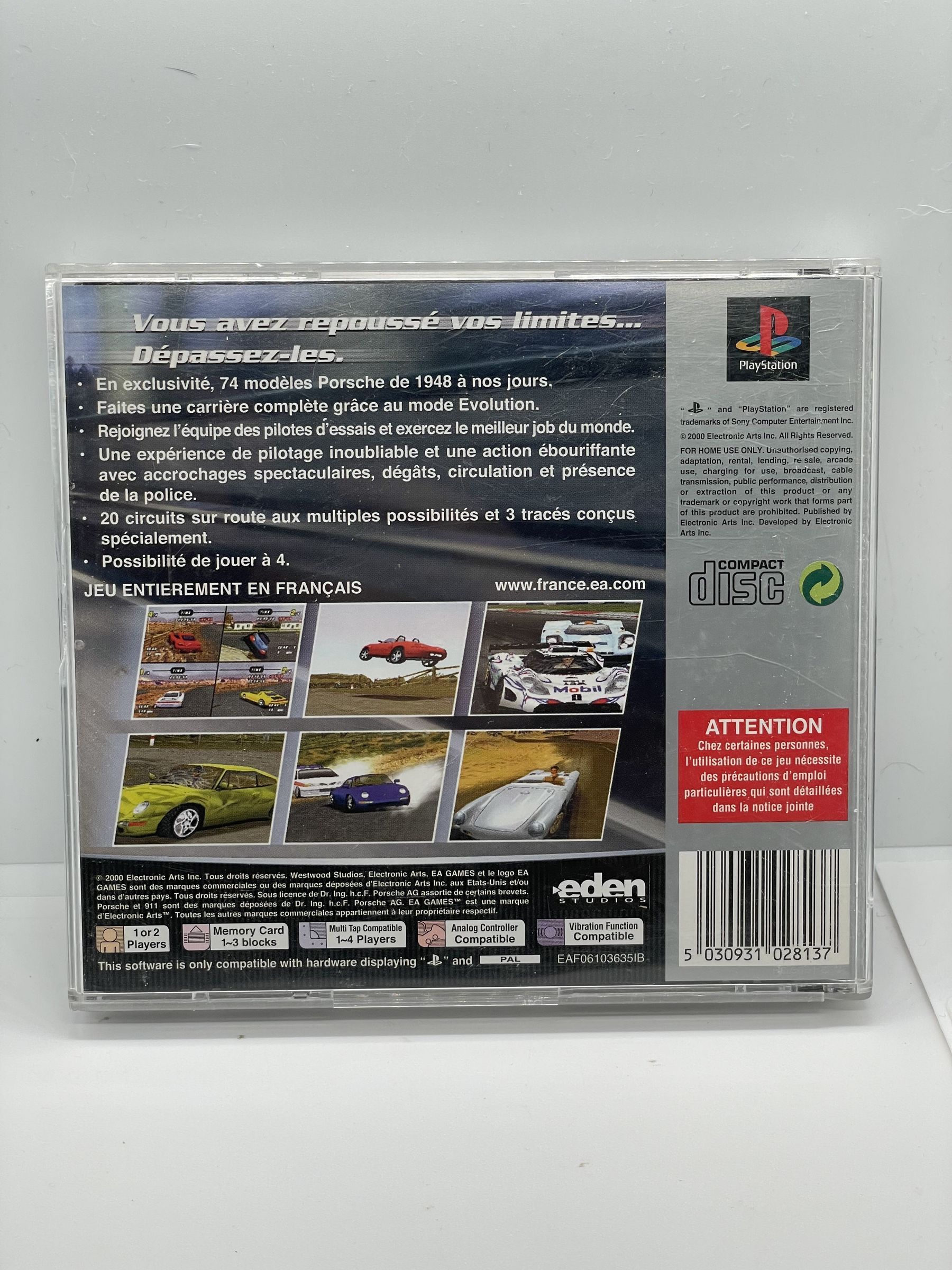 Need for Speed Porsche 2000 PS1 (FR) PSX