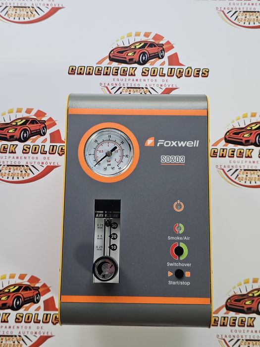 FOXWELL SD203 - Detecção de Fugas com Fumo, Rápida e Precisa