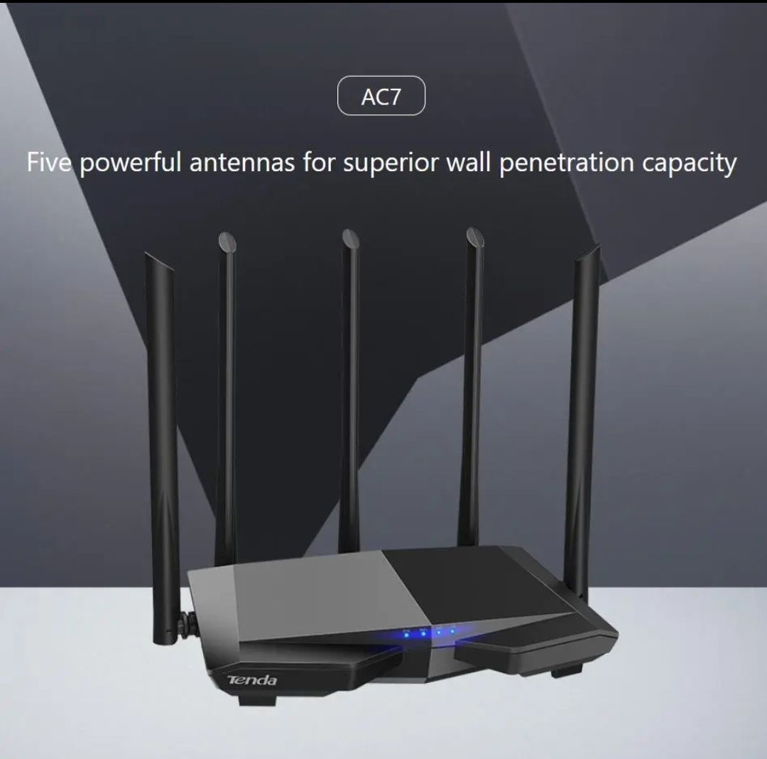 Wi-Fi 5G роутер маршрутизатор Tenda. повторитель репитер ретранслятор