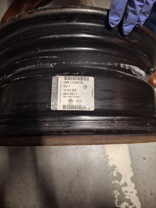 Komplet felgi 5x110 ET 41 Opel