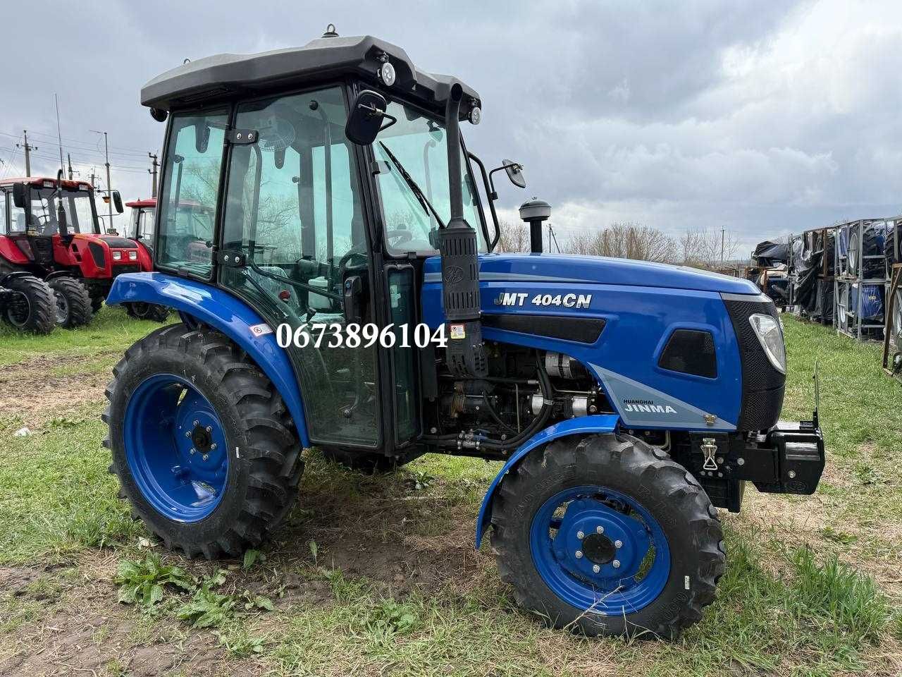 Трактор з кабіной JINMA 404 СN Джинма двигун KM490BT Доставка безкошт.