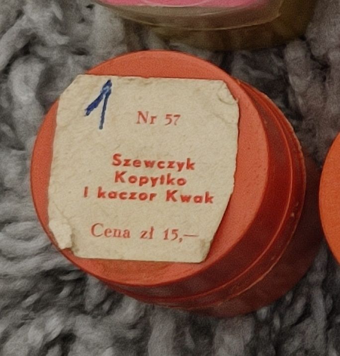 Bajka na rzutnik diaskop Ania "Szewczyk Kopytko i kaczor Kwak"