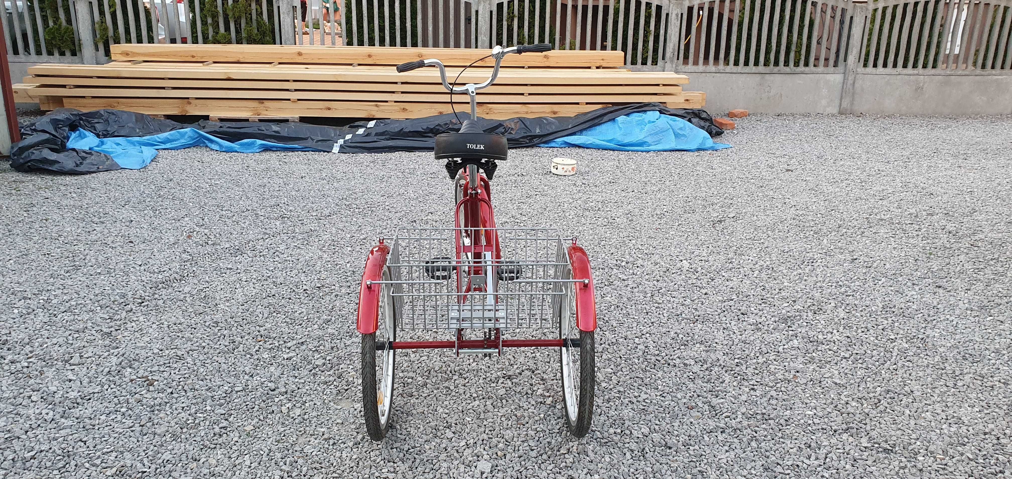 Rower trojkolowy rehabilitacyjny Tolek