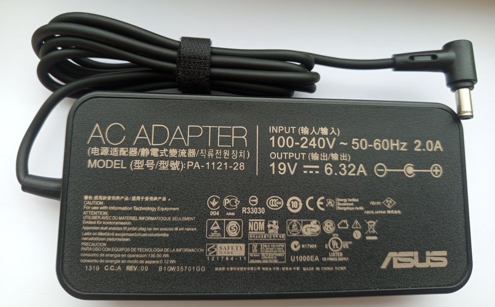 Зарядка Asus 120 ватт штекер 5,5*2,5