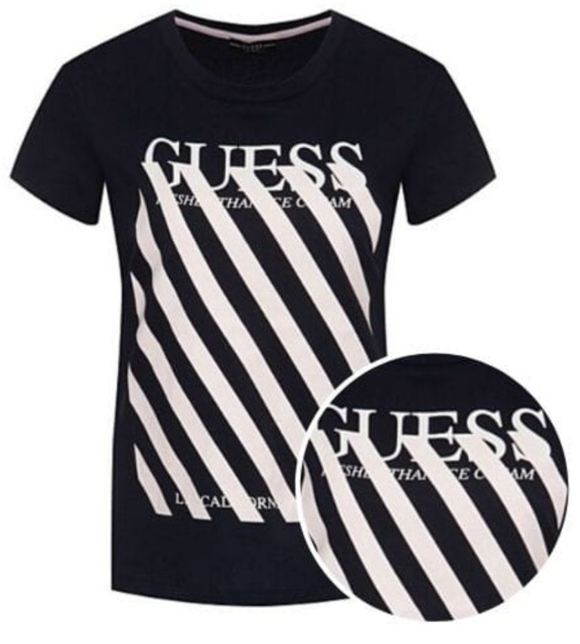 Guess wyprzedaż -  t-shirt damski.