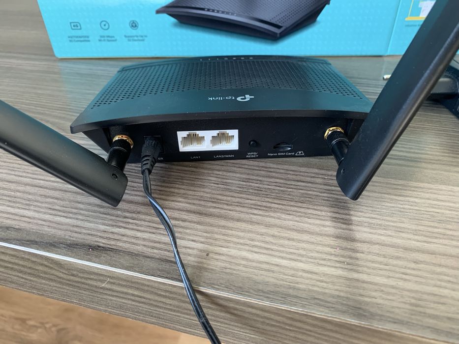 Router WI-FI na krte sim