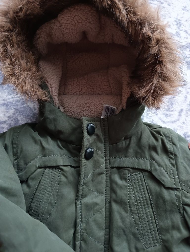 Kurtka zimowa parka c&a 74