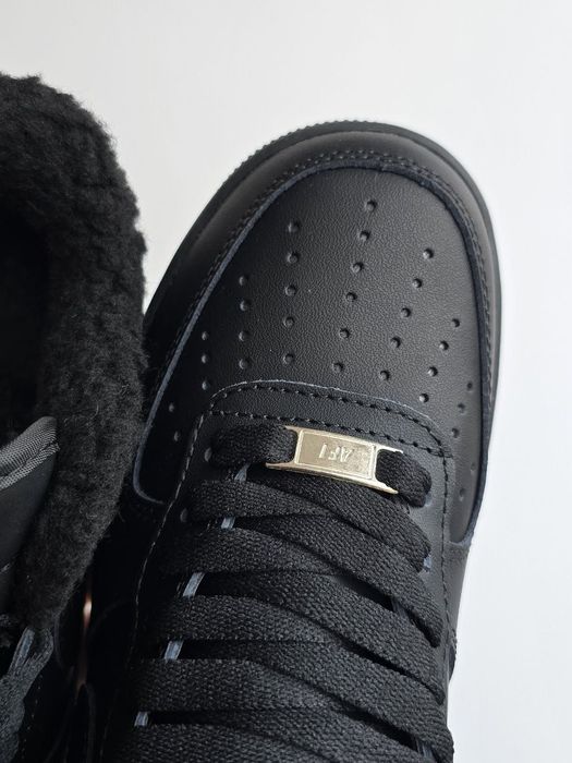 Чоловічі зимові кросівки Nike Air Force Fur хутро