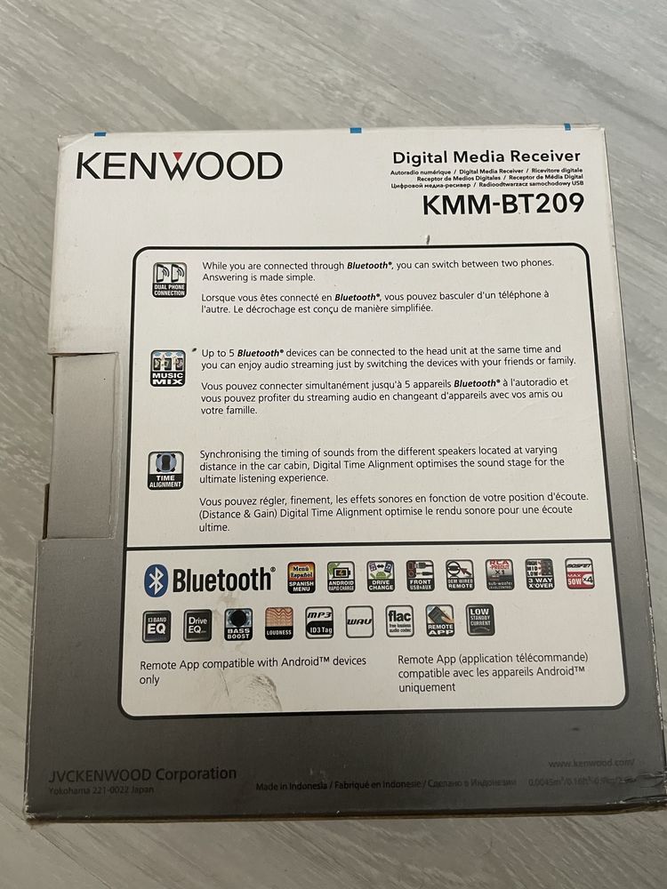 Манітола Kenwood BT-209