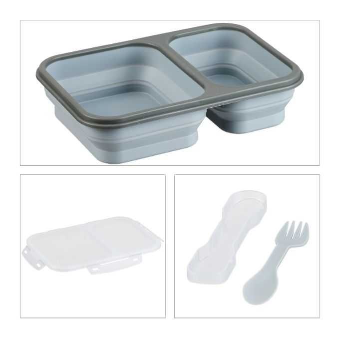 Składany pojemnik na lunch - lunchbox 26.5x18.5cm