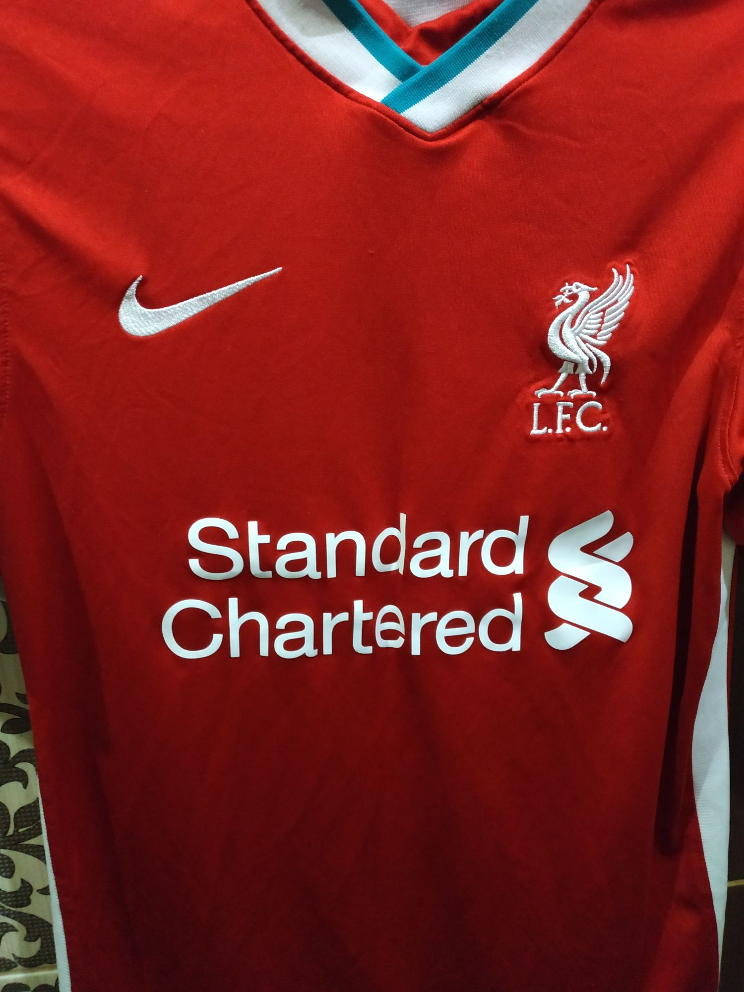 Мужская футболка nike liverpool fc 20/21 stadium home jersey