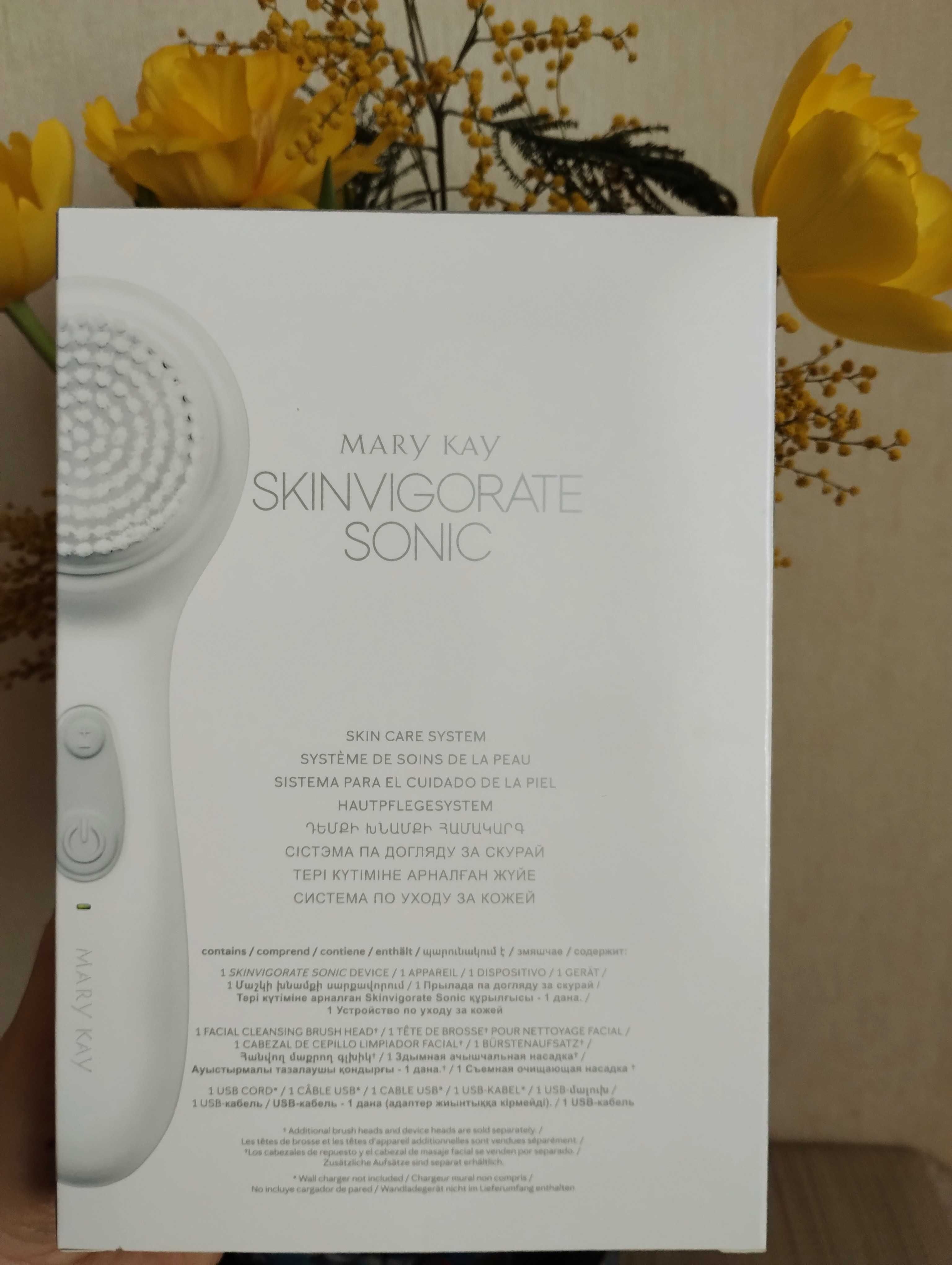 Щітка для глубокого очищення шкіри обличчя Skinvigorate Sonic