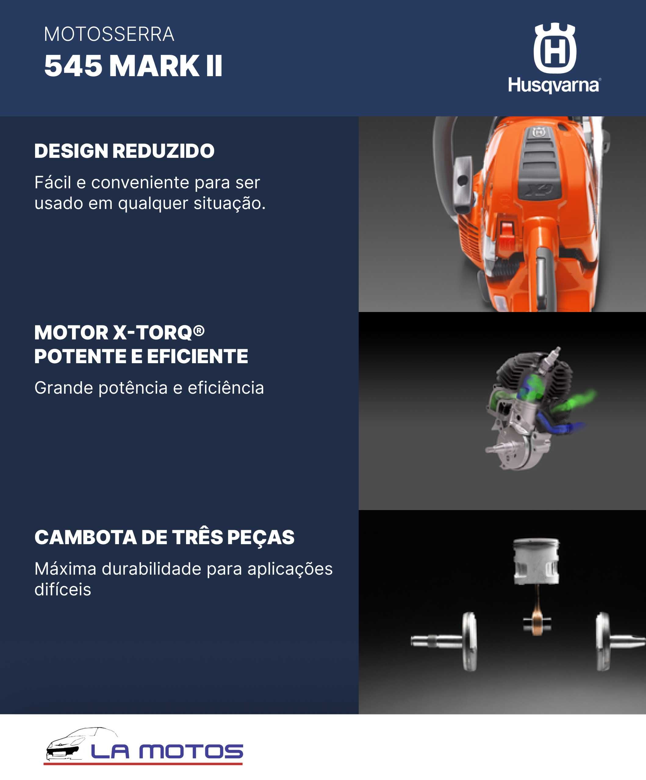 Motosserra Husqvarna 545 Mark II