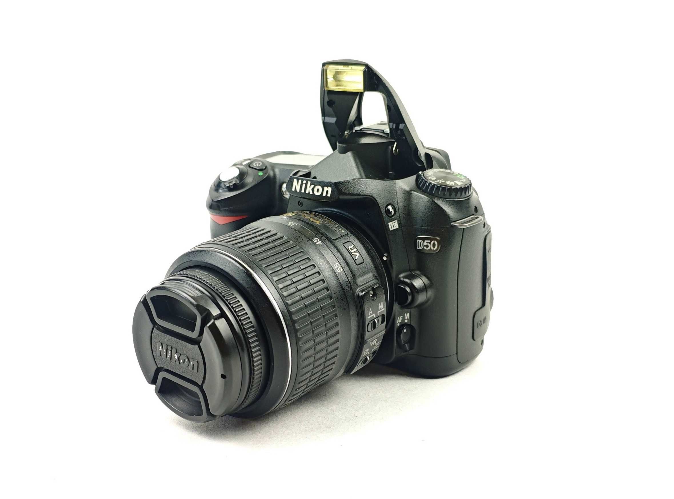 Дзеркальний фотоапарат Nikon D50 KIT 2Gb [CCD матриця/викрутка]