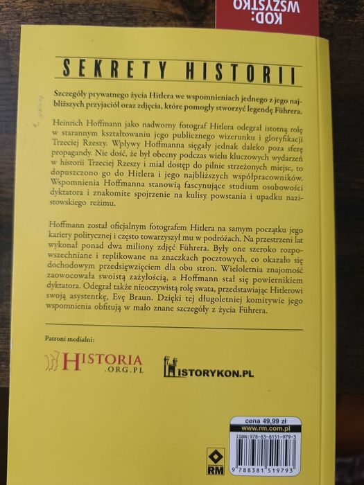 Książka mój przyjaciel Hitler