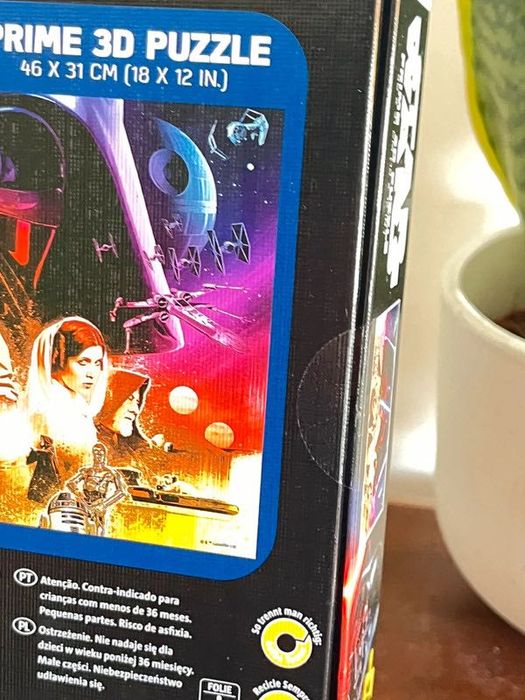 Puzzle 3D Star Wars – Novo e Selado