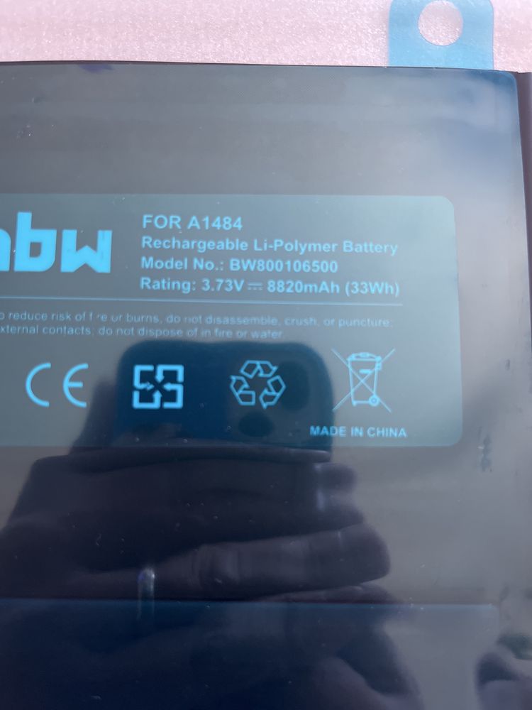 Bateria compativel iPad A1484