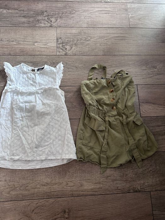 Paczka ubrań dla dziewczynki xxs xs Bershka Mohito Zara