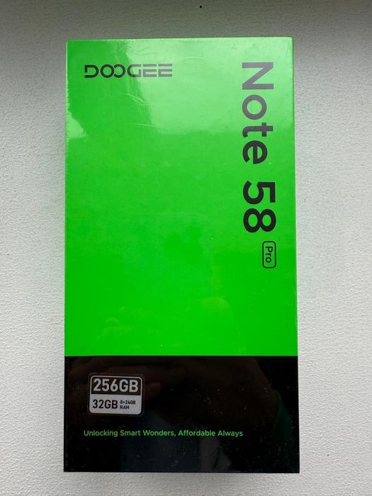doogee note 58 pro 8gb 256gb starry black