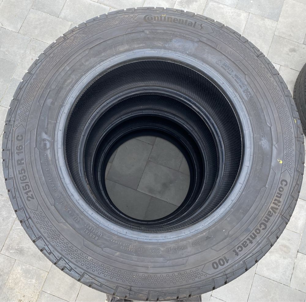 Opony letnie Continental ContiVanContact 100 215/65 R16C Demo 2023r.