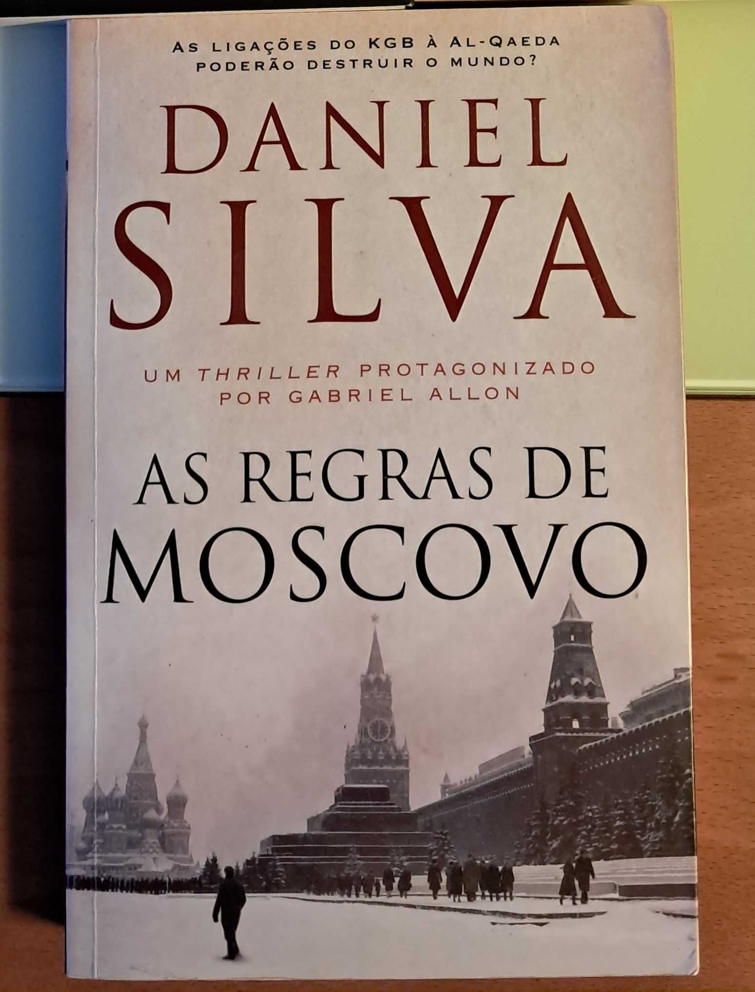 Livro "As regras de Moscovo" de Daniel Silva