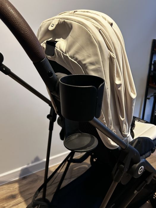 wózek / коляска CYBEX Melio Stroller Canvas White