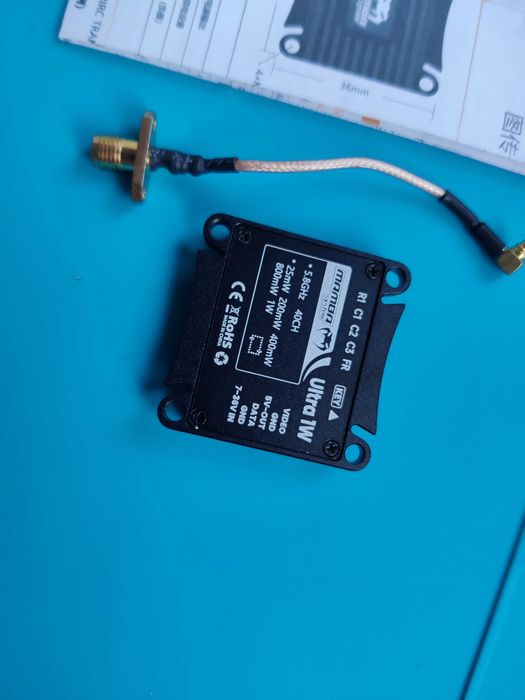 VTX Diatone Mamba Ultra 1000 5.8G 25/200/400/800/1000mW FPV 1W