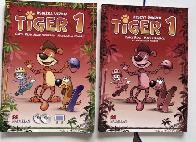 Nowy zestaw Tiger 1 książka i ćwiczenia