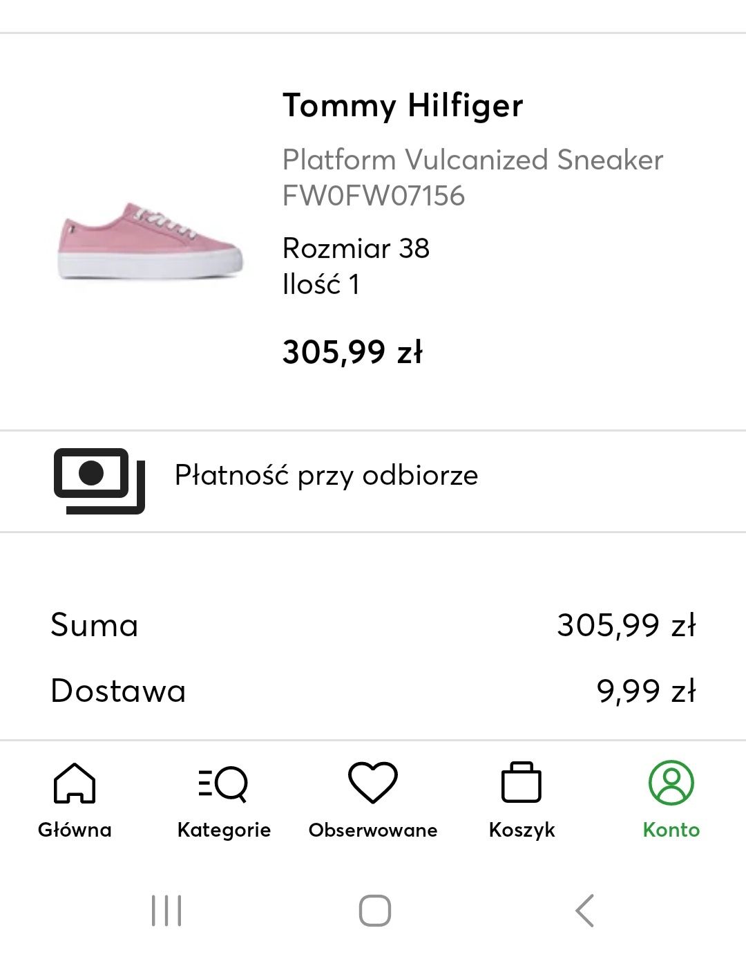 Półbuty Tommy Hilfiger tenisówki trampki