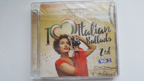 Marek Sierocki I Love Italiab Ballads 2CD  Nowa w folii na prezent