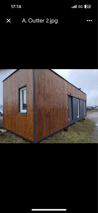 Domek 10 x 3.5  do przewiezienia HDS-em