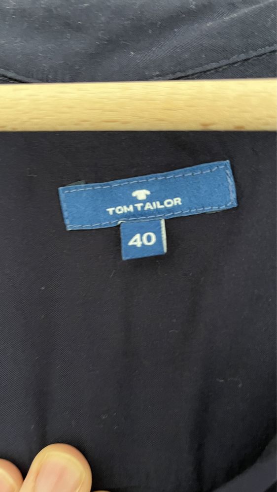Granatowa koszula Tom Tailor 40 L