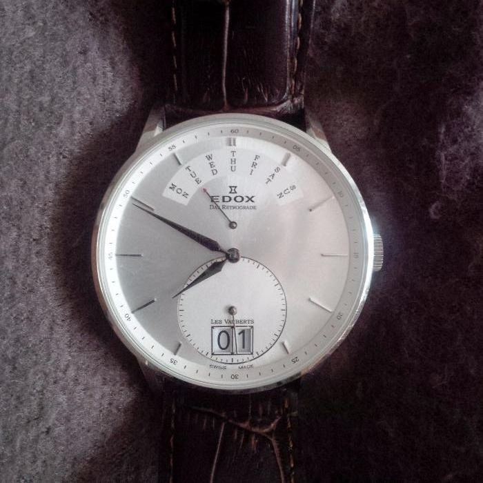 Zegarek męski Edox Les Vauberts Day Retrograde!