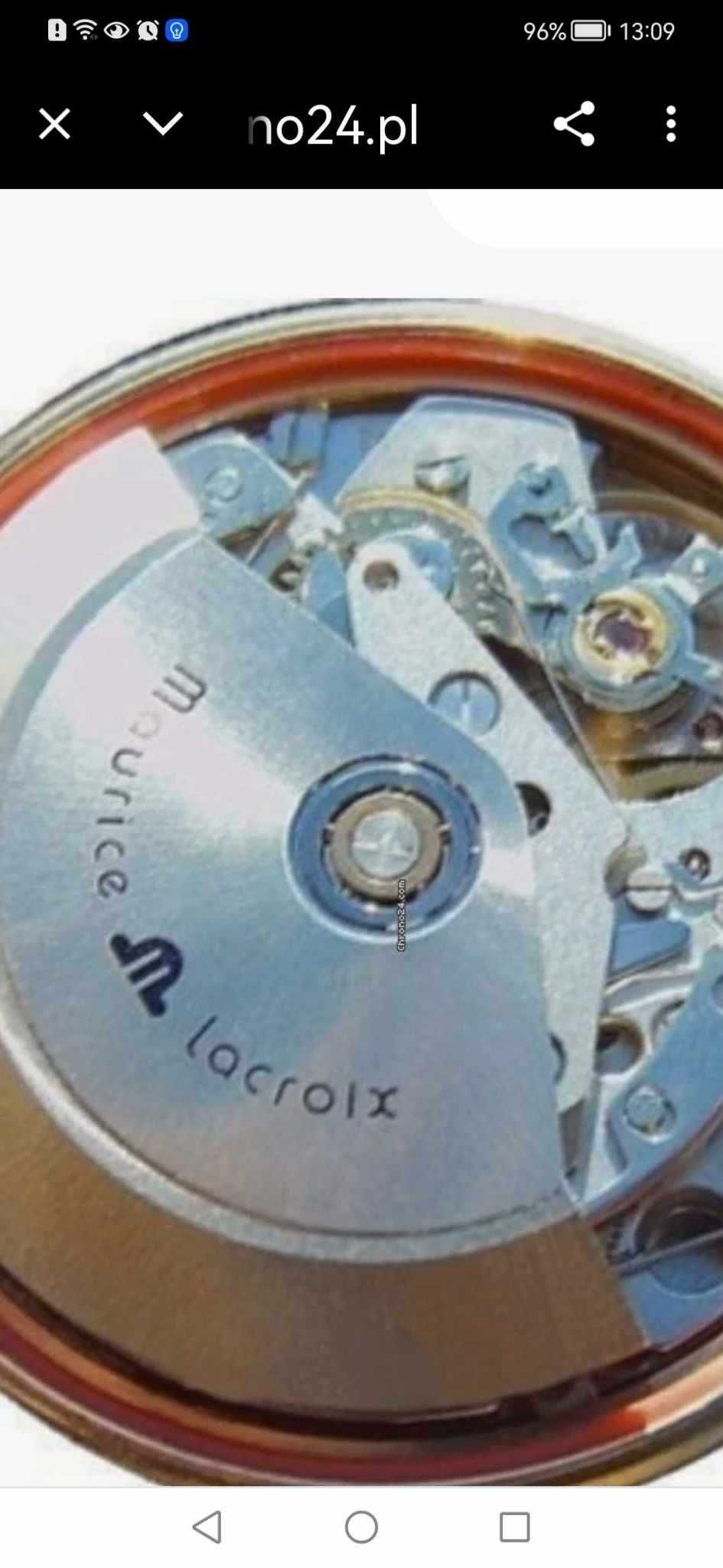 Maurice Lacroix Masterpiece Chronograf jak Omega