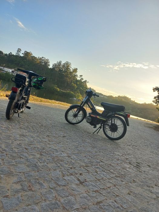 Mobilete vespino axl(venda troca pit bike)