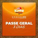 1 bilhete Passe Geral 3 dias SOMNII (abaixo do preço de venda)