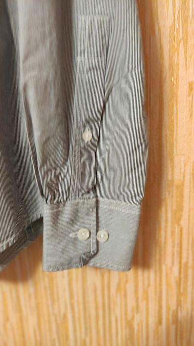 Приталенная котоновая рубашка jacks&jones на подростка , р.42-44/S
