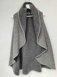 Kamizelka sweter damski kardigan Rich&Royal one size wełna