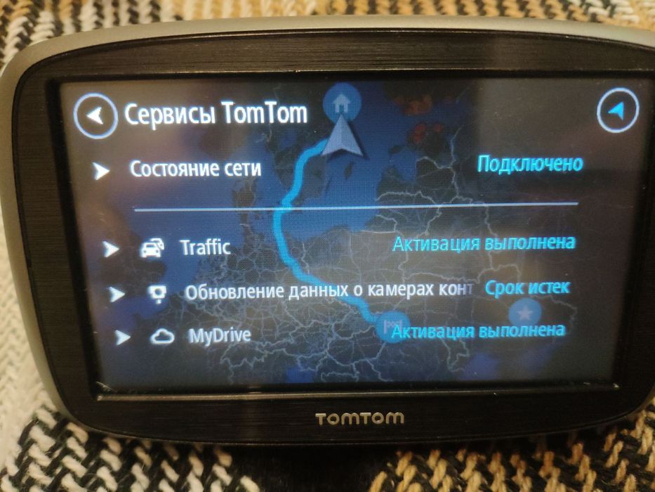 Вантажний навігатор TomTom GO 50 з новою картою Європи (TIR)