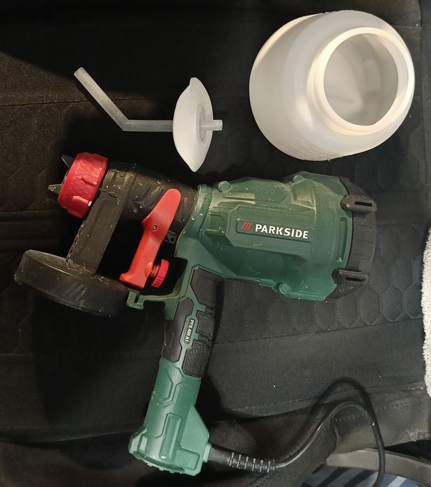 Sprzedam używany pistolet do malowania Parkside 400w