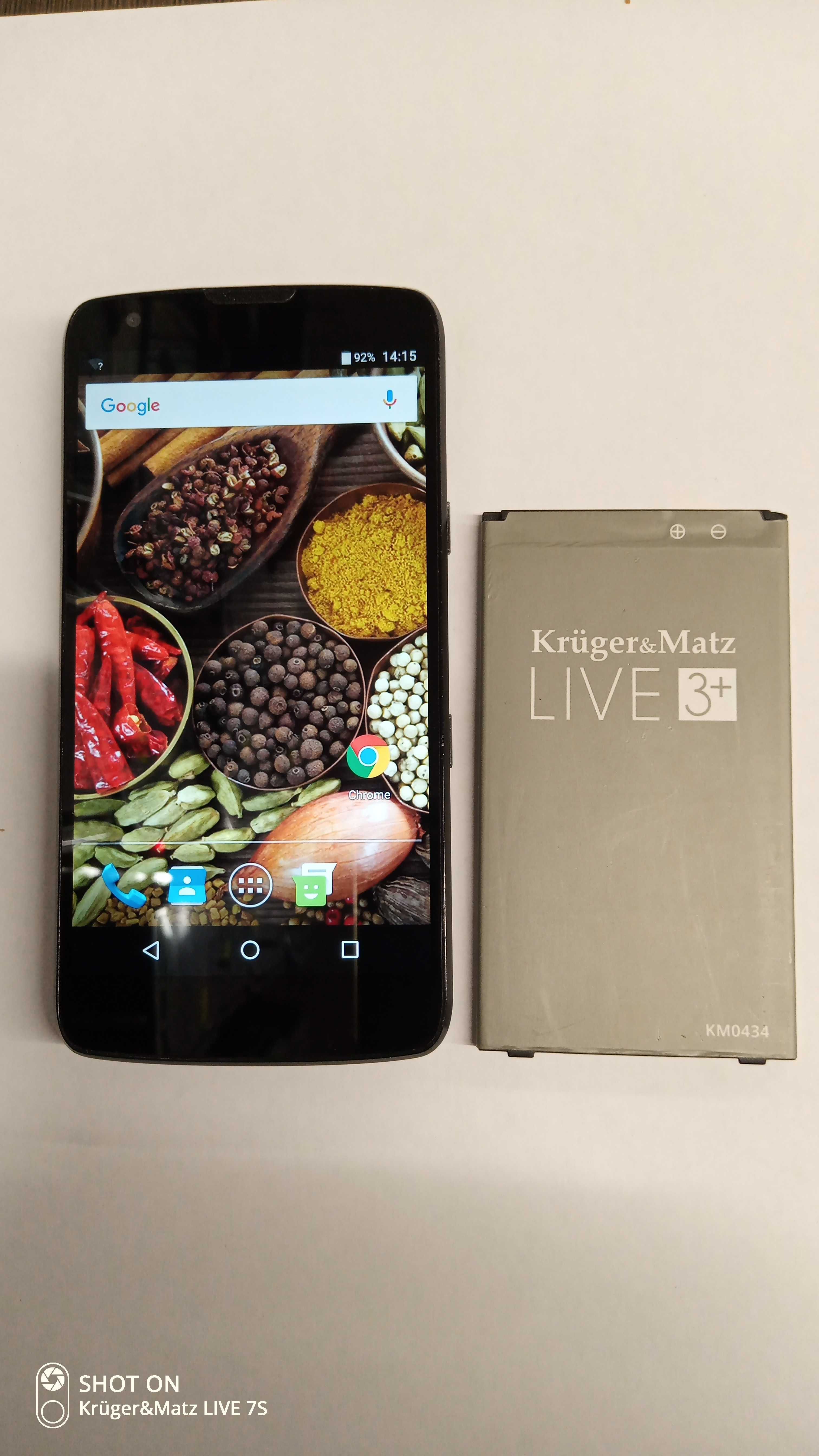 Smartfon Kruger&Masz LIVE 3+