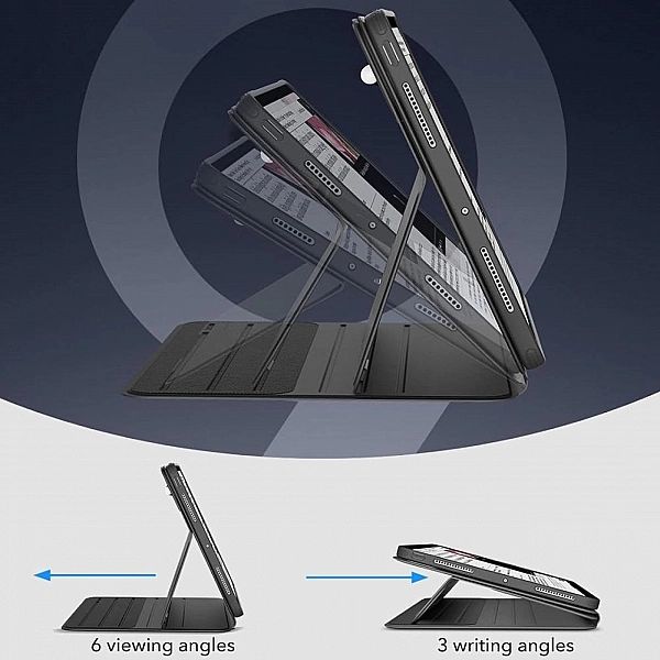 ESR FLIP HYBRID IPAD PRO 13” 7 / 8 / 2024, 2025 BLACK