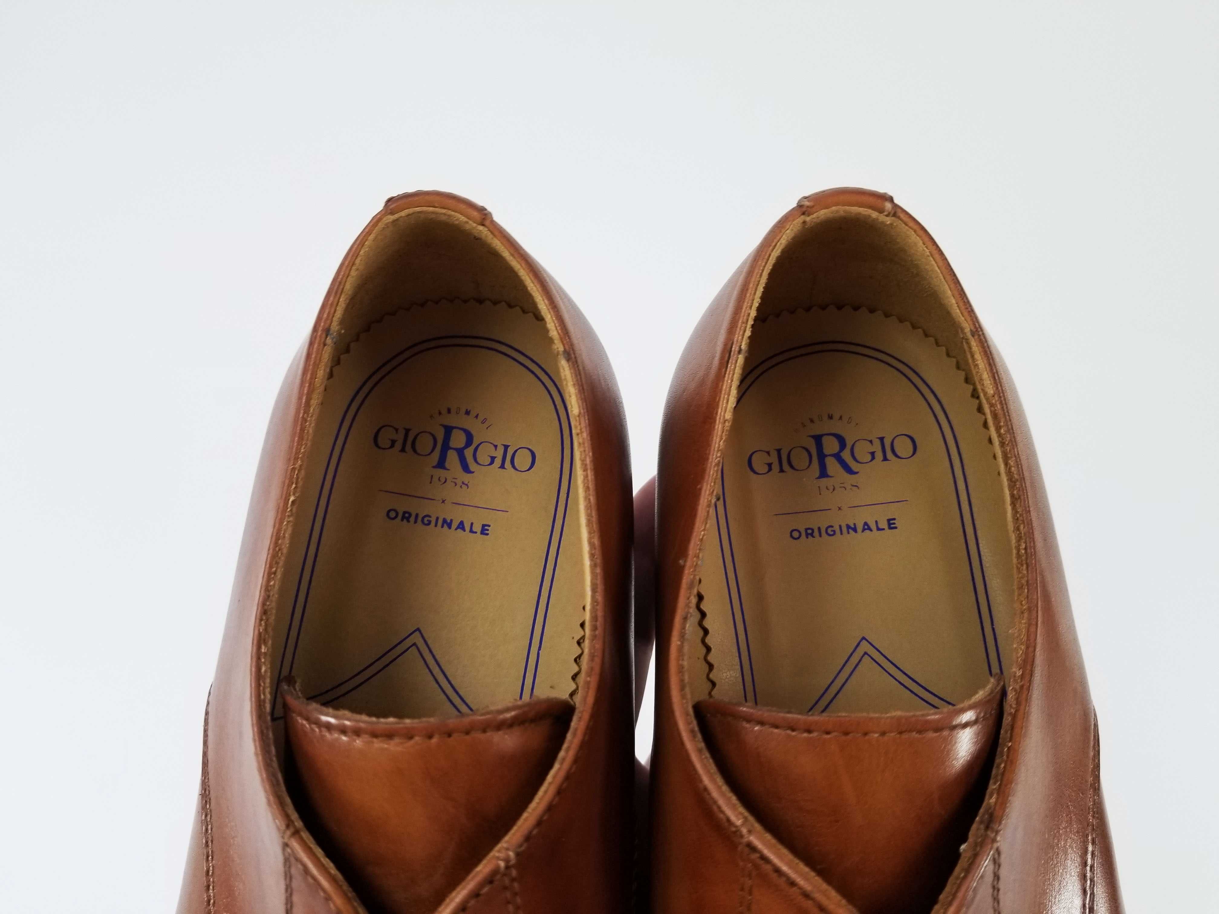 GIORGIO Made in Italy мужские кожаные туфли чоловічі туфлі