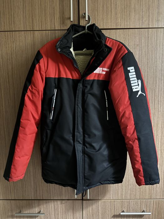 Новий Зимовий Пуховик Puma Червоний