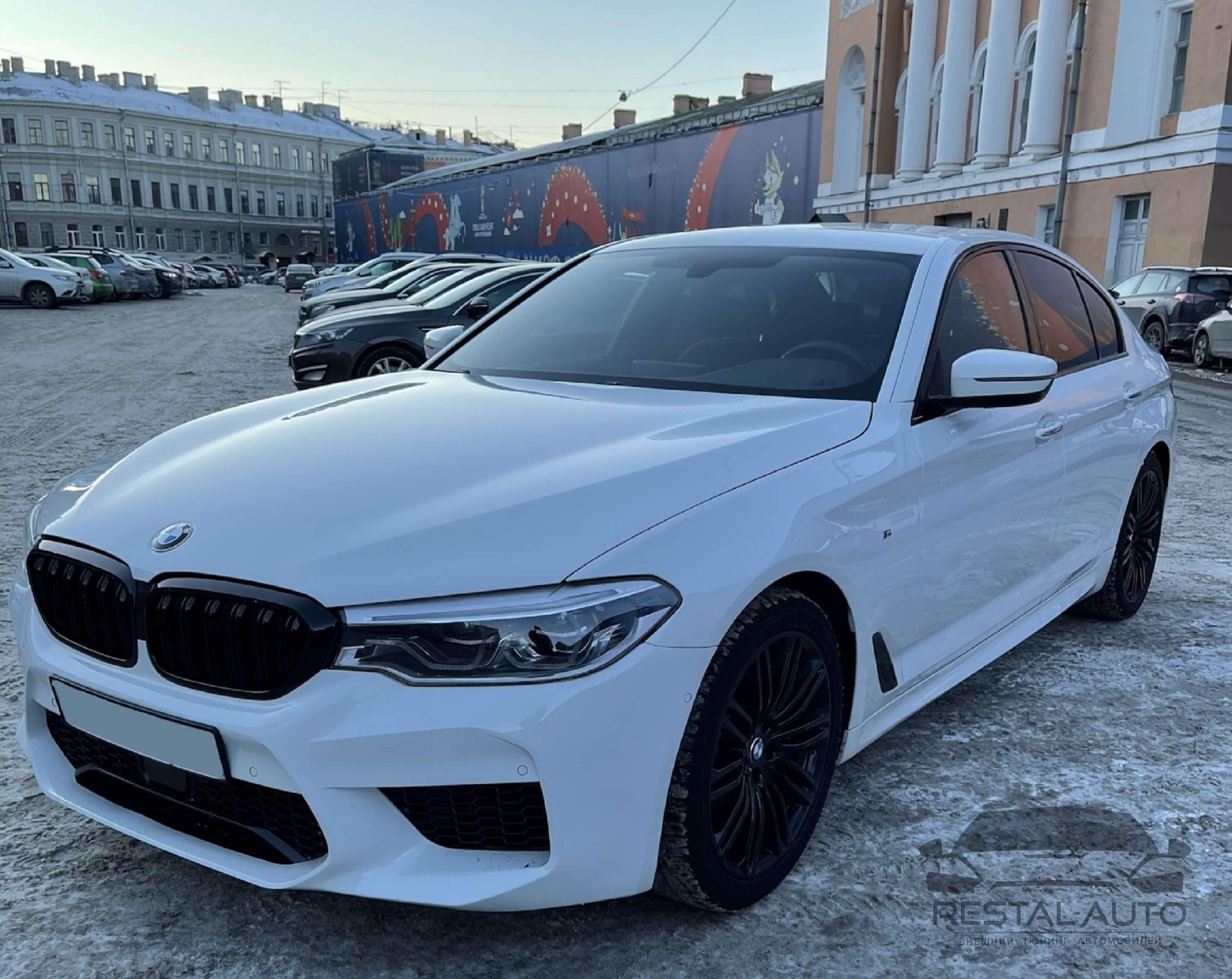 Обвес M5 для BMW 5 G30 (2017-2020 г.в) бампер, диффузор, пороги