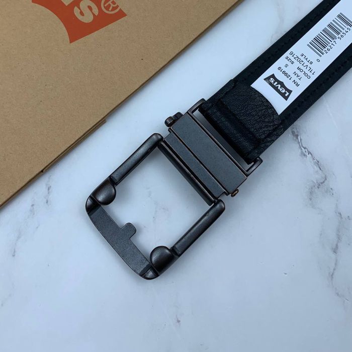 Мужской ремень levise з пояжкой автомат чоловічий ремінь левіс