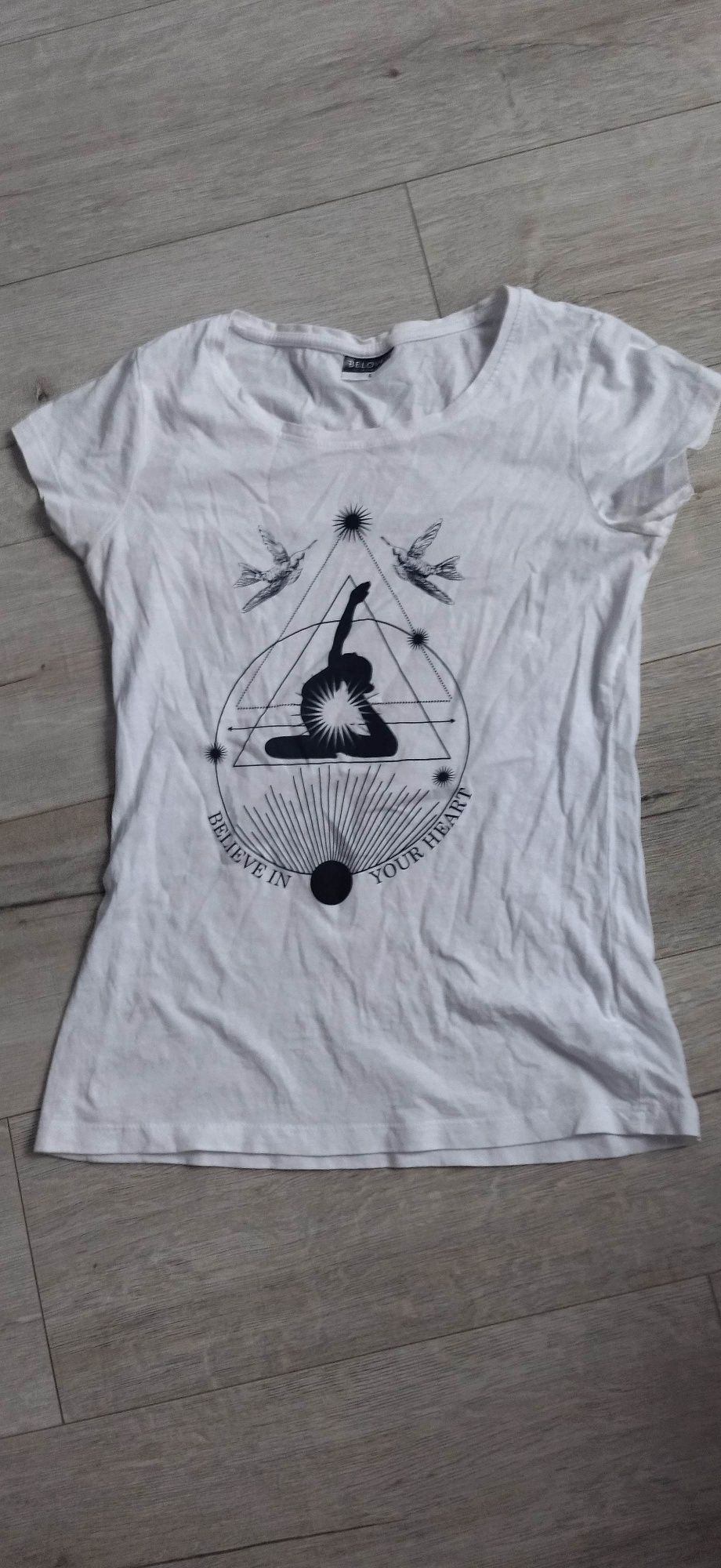 T -shirt damski stan idealny S